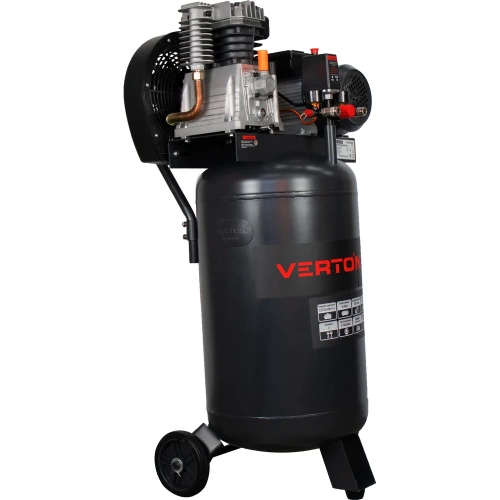Компрессор ременной Verton Air AC-100/510V 230/50 В/Гц,масл.рем.510л/м,100л,10б,2,5кВт,2800об/мин,италь.тип,рапид.асинх. однофаз.вертикальный 01.14017.21033 фото 5
