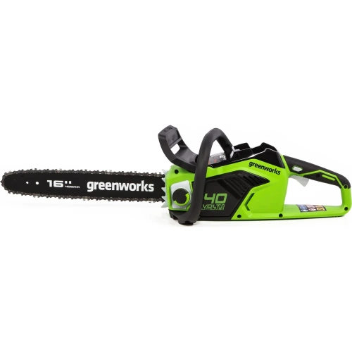 Цепная пила аккумуляторная GreenWorks GD40CS18 40V, 40 см, бесщеточная, до 1.8 КВт, с 1хАКБ 2Ач c USB и ЗУ 2005807USB2 фото 5