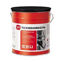 Герметик для межпанельных швов ТехноНИКОЛЬ №45 бутилкаучуковый 16 кг серый