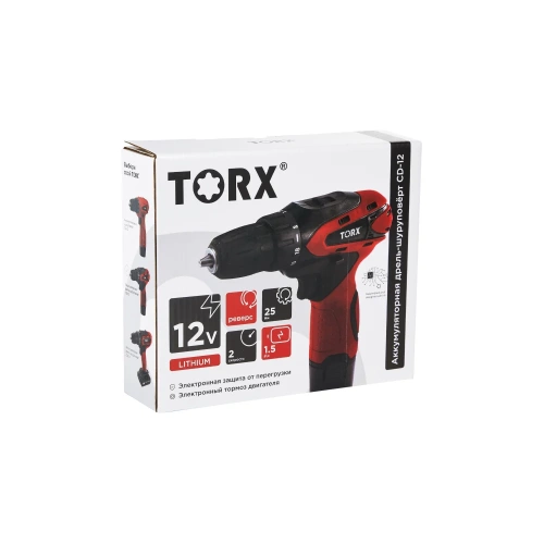 Аккумуляторная дрель-шуруповерт CD-12 TORX 9310212 фото 9
