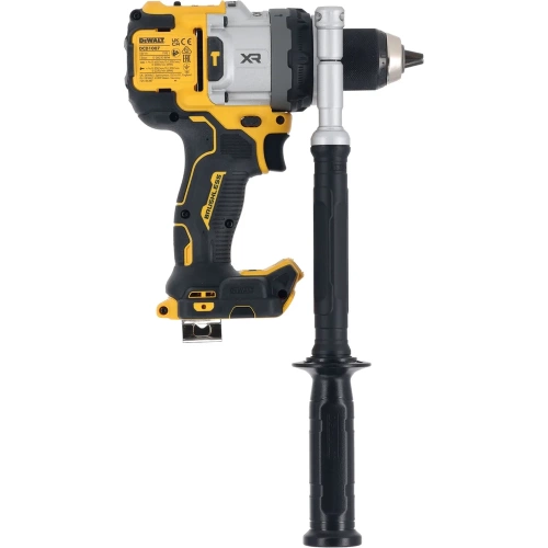 Ударная дрель-шуруповерт Dewalt DCD1007NT, 18 В, 2250 об/мин, 38250 уд/мин, без АКБ и ЗУ, в кейсе TSTAK DCD1007NT-XJ фото 5