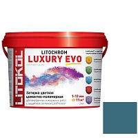 Затирка цементо-полимерная для швов Litokol Luxury Evo LLE.365 Лазурно-серая 2 кг