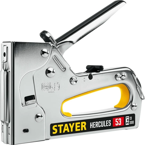 Степлер STAYER Hercules-53 стальной корпус, тип 53, 13, 300 31519