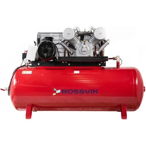 Поршневой компрессор Rossvik 1700л/мин, 10 бар, ресивер 500 л, 380 В, 11 кВт СБ4/Ф-500.LТ100-11