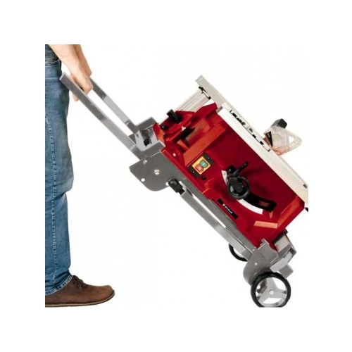 Пила стационарная Einhell TE-CC 250 UF, 2000Вт, 250x30мм, пропил 78 мм, складные ножки, колесики 4340539 фото 8