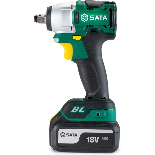 Гайковерт аккумуляторный бесщеточный ударный SATA 220 Нм. SC51073 фото 5
