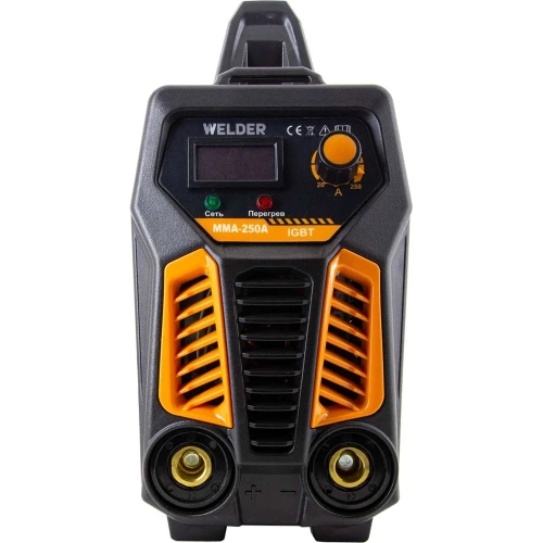 Сварочный аппарат WELDER LCD MMA-250A фото 4