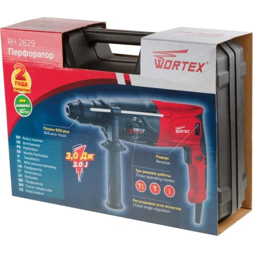 Перфоратор WORTEX RH 2629 RH262901129 фото 10