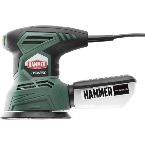 Орбитальная шлифовальная машина Hammer Flex 260 Вт, диаметр 125 мм, 6000-12000 об/мин OSM260 фото 3