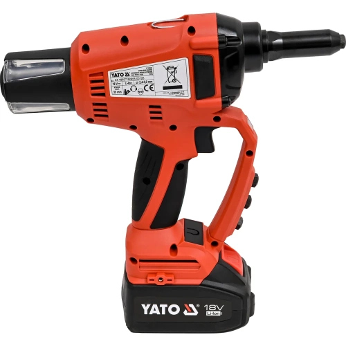 Заклепочник аккумуляторный YATO YT-82955 370082955 092 1 фото 4