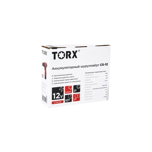 Аккумуляторный шуруповерт TORX CS-12 9310211 фото 8