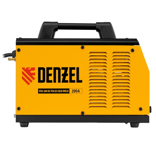 Аппарат инвертор. аргонодуговой сварки ITIG-200 DС Pulse Cold Weld, 200 А, ПВ 60% Denzel фото 6