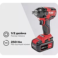 Ударный гайковерт FLEX IW 1/2" 18.0-EC/5.0 Set 504912