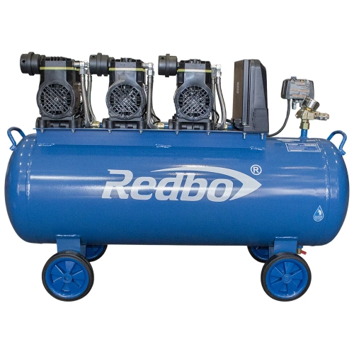 Компрессор безмасляный Redbo ACN-100/3600-3, 3.6кВт, 315л./мин, 100л, 6цил. 39775 фото 3