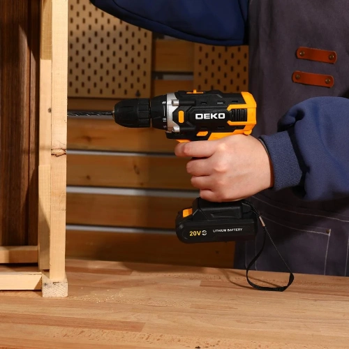 Аккумуляторная дрель-шуруповерт DEKO Banger 20V ONE +, 20В, 1x1.5Ач 083-1042 фото 8