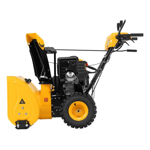Бензиновая снегоуборочная машина SBL 711D PRO, 302cc, эл.старт, фара, обогрев, блок. дифф. Denzel фото 3