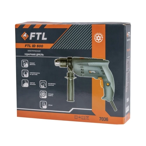 Ударная дрель FTL ID 600 7036 фото 10