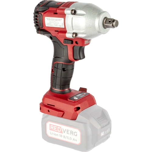 Гайковерт аккумуляторный ударный бесщеточный REDVERG RD-IW18BL-500/U (без акк, без з/у) 6682904 фото 5