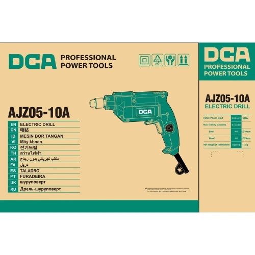 Дрель DCA AJZ05-10A фото 9