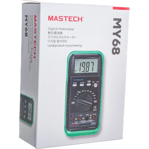 Цифровой автоматический мультиметр MASTECH MY68 00-00000273 фото 7