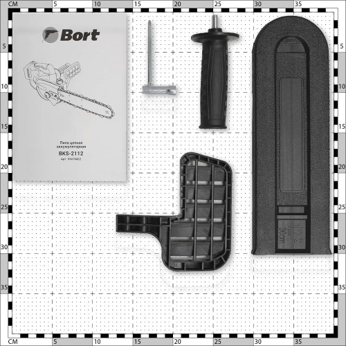 Пила цепная аккумуляторная BORT BKS-2112 (без АКБ и ЗУ) 93418422 фото 6