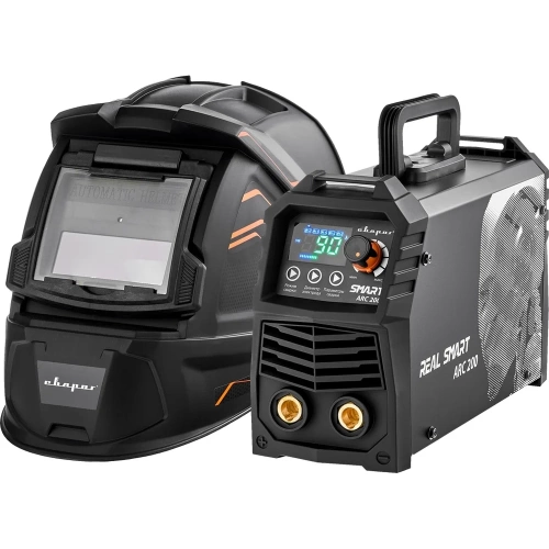 Сварочный инвертор Сварог ARC 200 REAL SMART Z28303 Black маска+краги 97886 фото 3