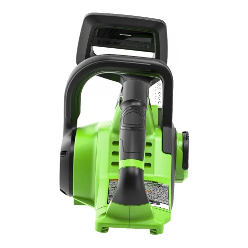 Цепная пила аккумуляторная GreenWorks GD24CS30, 24V, 30см, бесщеточная, c 1хАКБ 2 Ач c USB и ЗУ 2007007USB2 фото 6