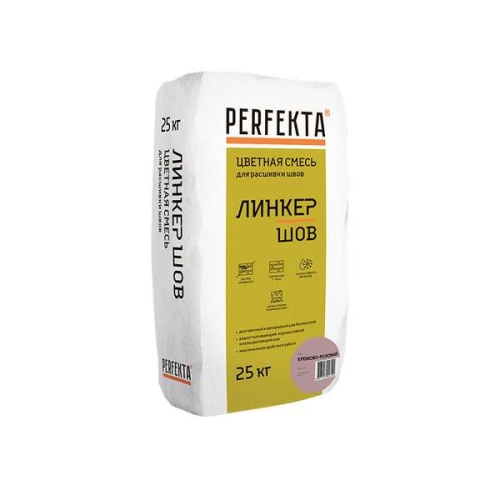 Смесь цветная для расшивки Perfekta Линкер Шов 3375 кремово-розовый 25 кг фото 3
