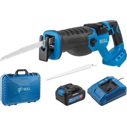 Аккумуляторная сабельная пила BULL CSR 2118 E XLTpro, SET, бесщет., 18 В, дер. 210 мм, 1х4 Ач, з/у 4 А 1325946