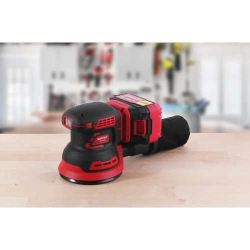 Аккумуляторная эксцентриковая шлифмашина WORTEX COS 1218 E в кор. ALL1 SOLO 1334402 фото 3