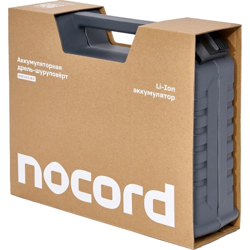 Аккумуляторная дрель-шуруповерт Nocord 12В, 2x1.5 А·ч Li-Ion, в кейсе + 13 предметов оснастки, NCD-12.2.15.C 900194.NCD-12.2.15.C-2 фото 9