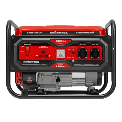 Генератор бензиновый LK-2800R, 2,8 кВт, 230В, ручной стартер Kronwerk фото 2