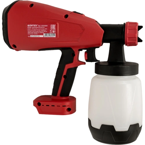 Аккумуляторный краскораспылитель WORTEX CPS 1810 ALL1 0333262 фото 6