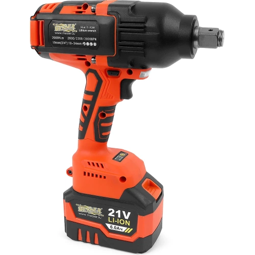Аккумуляторный ударный гайковерт MESSER T9200 2000Нм 6Ач 05-40-920 фото 5