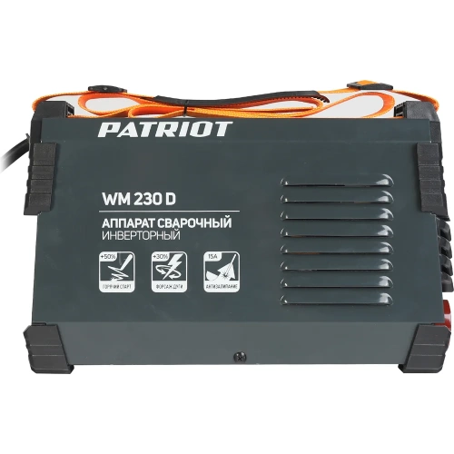 Сварочный инверторный аппарат PATRIOT WM230D 605302023 фото 9