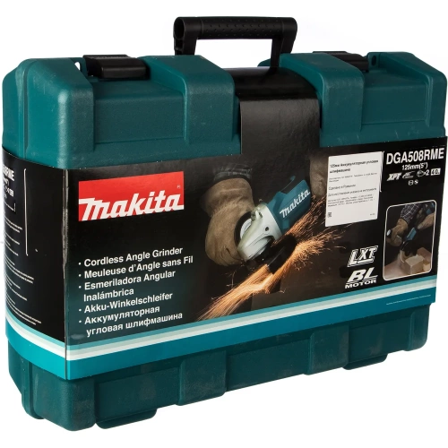 Угловая шлифмашина Makita LXT DGA508RME фото 9