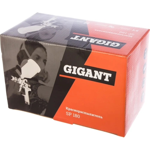 Краскораспылитель (сопло 1,4 мм; бачок 0,6 л, HVLP) Gigant SP 180 фото 11