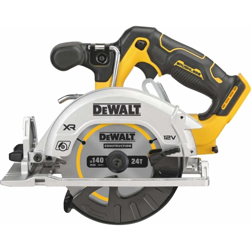 Аккумуляторная дисковая пила Dewalt DCS512P2, 12 В, 140 мм, 3600 об/мин, с 2 АКБ 5 Ач и ЗУ, в кейсе TSTAK DCS512P2-QW фото 4