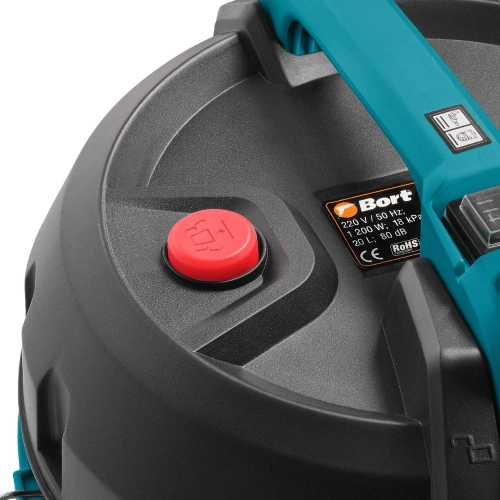 Пылесос для сухой и влажной уборки BORT BSS-1220 BLACK 93412598 фото 7