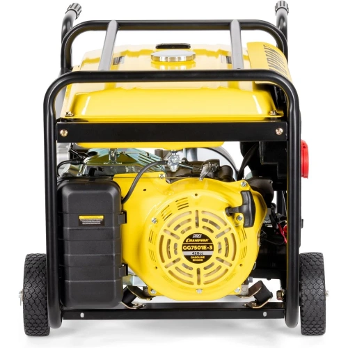Генератор CHAMPIONG G7501E-3 PRO 400В7,5/8,1кВА 15 лс, 25 л, 230/12В, эл.стартер, счетч.колеса VIGG7501E-3 фото 5