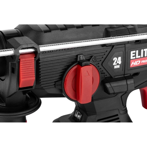 Перфоратор аккумуляторный Elitech HD CRH 2024BL (SDS+, 2,5Дж, 20В, 1х4Ач) 214705 фото 6