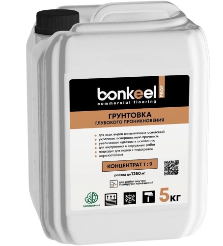 Грунтовка глубокого проникновения Bonkeel Prof 5 кг