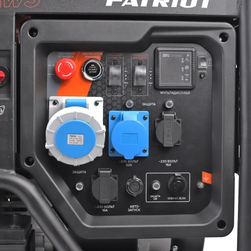 Бензиновый генератор Patriot GRA 18000AWS 472102318 фото 7