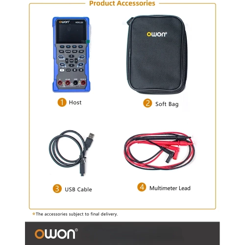 Цифровой мультиметр-осциллограф OWON HDS120 OW123 фото 4