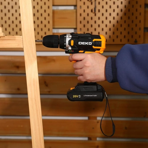 Аккумуляторная дрель-шуруповерт DEKO Banger 20V ONE +, 20В, 1x1.5Ач 083-1042 фото 9