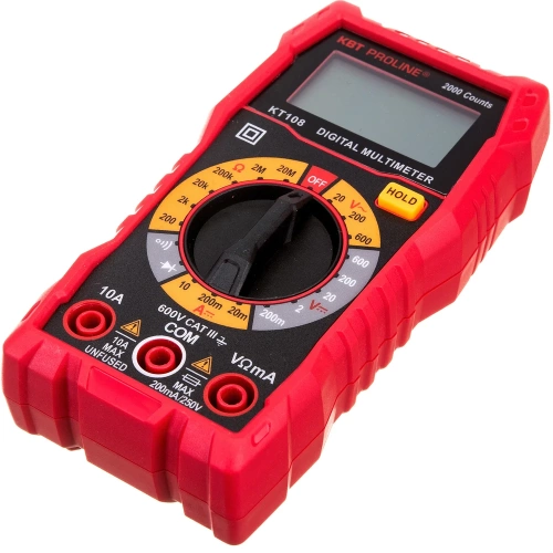 Цифровой мультиметр КВТ KT 108 PROLINE 86324 фото 6