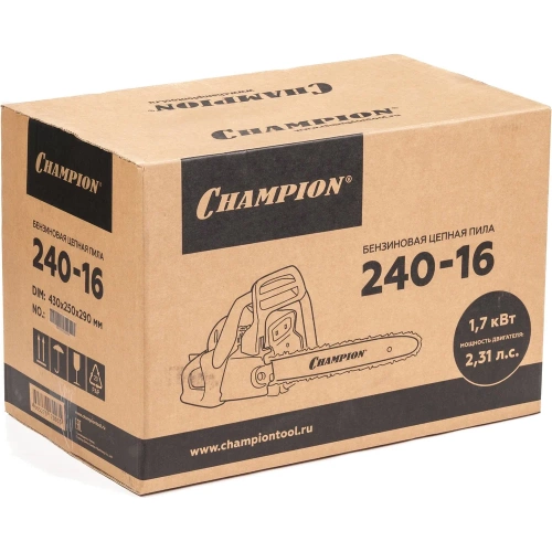 Бензопила CHAMPION 240-16 фото 11