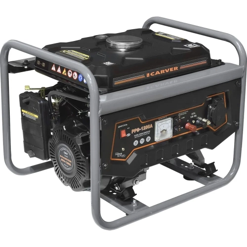 Бензиновый генератор CARVER PPG-1200А 01.020.00008