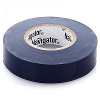 Изолента ПВХ Navigator NIT-B15-20/B синяя 15 мм 20 м