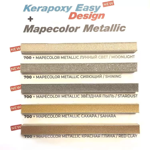 Краситель для эпоксидной затирки Mapei Mapecolor Metallic Red Clay 90 г фото 3